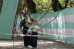 下鴨神社、流鏑馬。