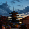 八坂の塔⑥午後7時29分。