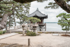 満月寺、浮御堂。