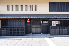 朝の上七軒散歩。