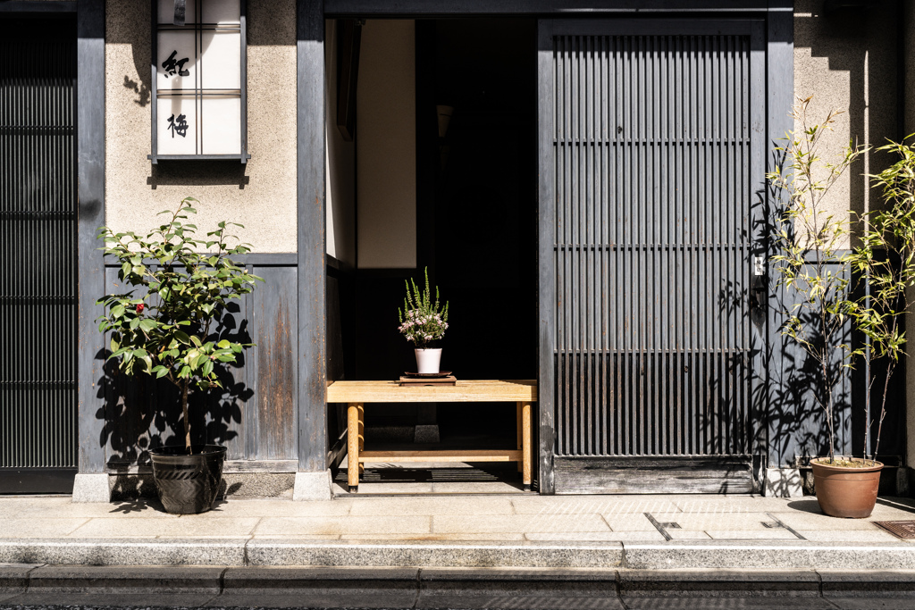 春の上七軒散歩。