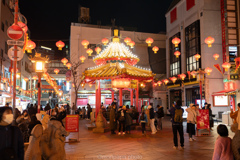 南京町の夜。