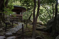 坂本、旧竹林院。
