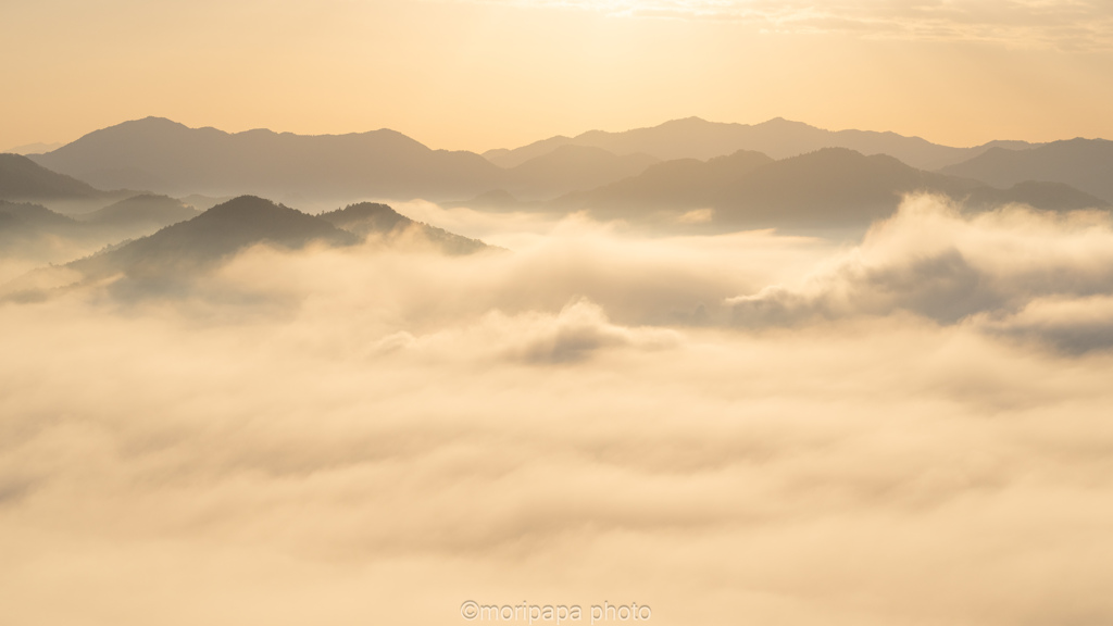 昨年秋の雲海。