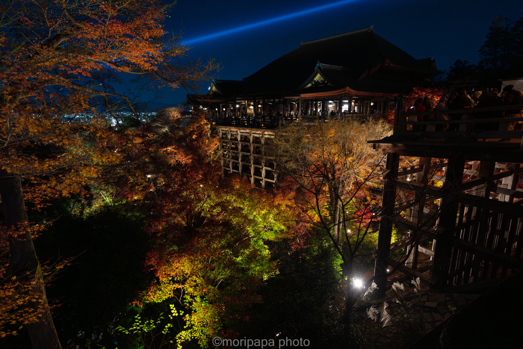 清水寺の秋。