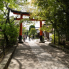 宇治上神社の鳥居。