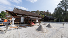 上賀茂神社、立沙。
