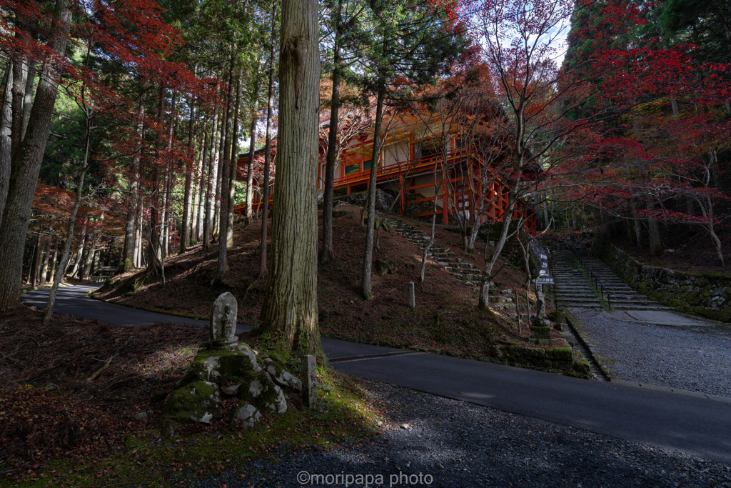 延暦寺の秋、横川中堂。