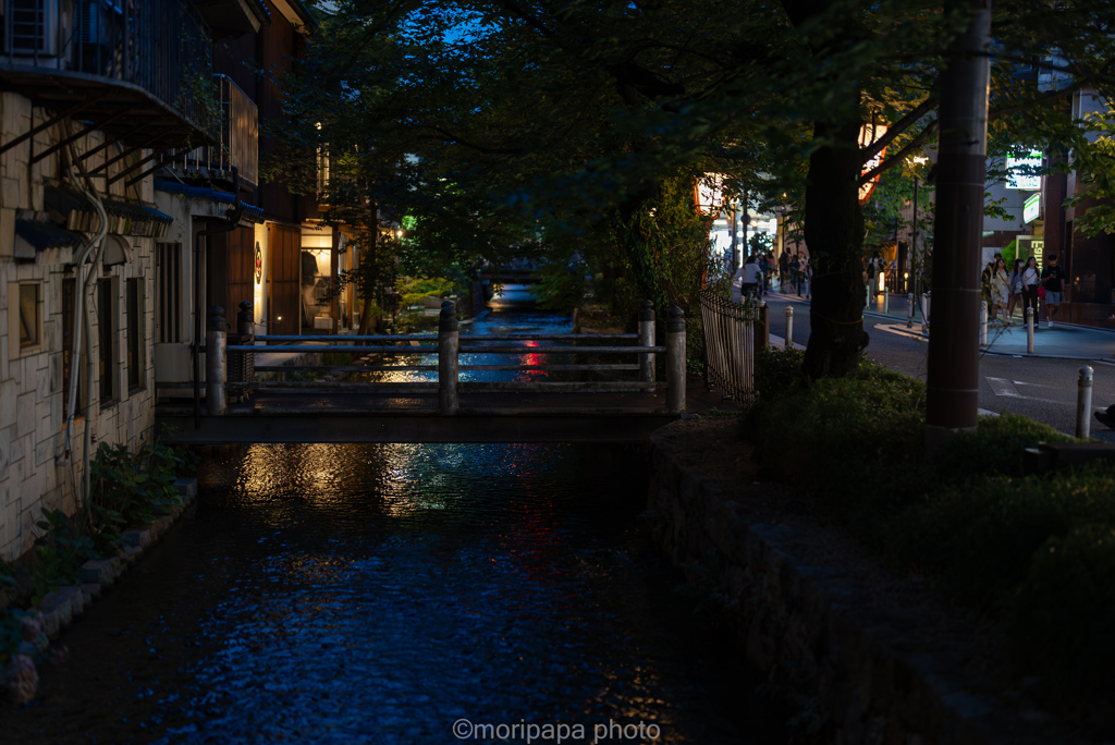 木屋町の夜。
