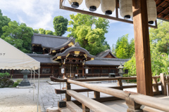 梅雨の今宮神社。