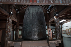 三井寺の弁慶鐘。