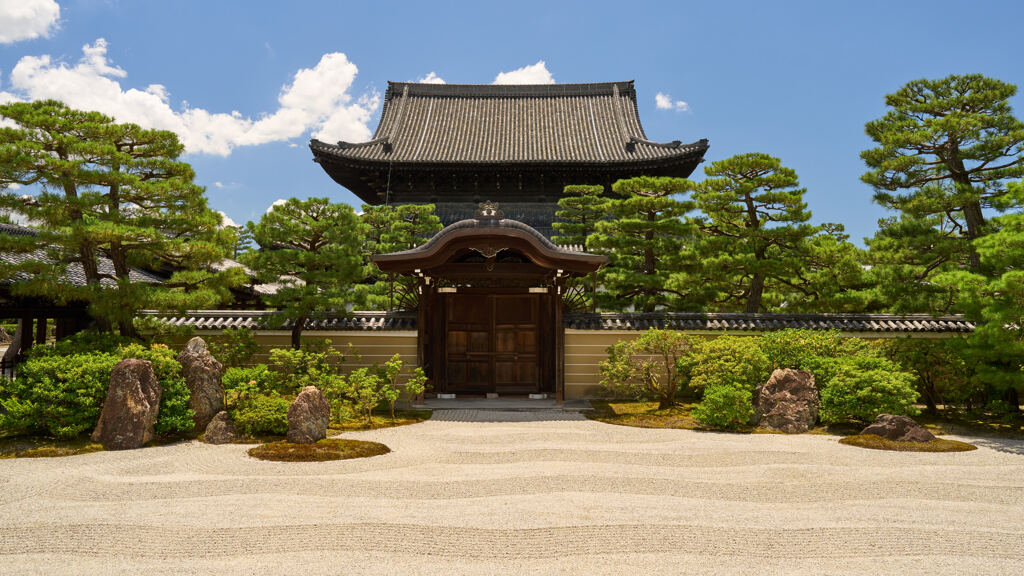 建仁寺の大雄苑。