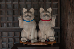 西明寺の2匹黒猫伝説。