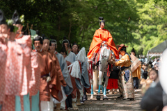 流鏑馬、平安武官。