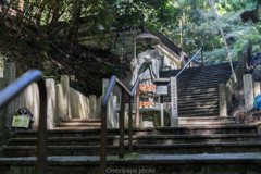 狸谷山不動院、お迎え大師像。