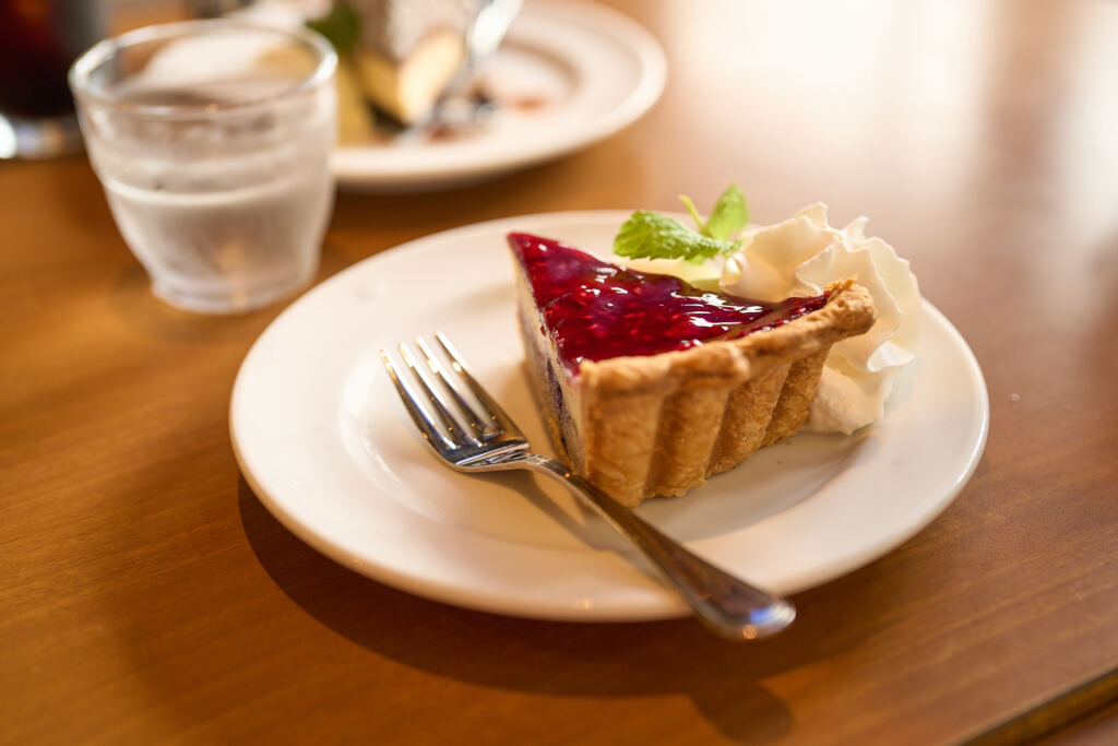 たまにはカフェーで一息。