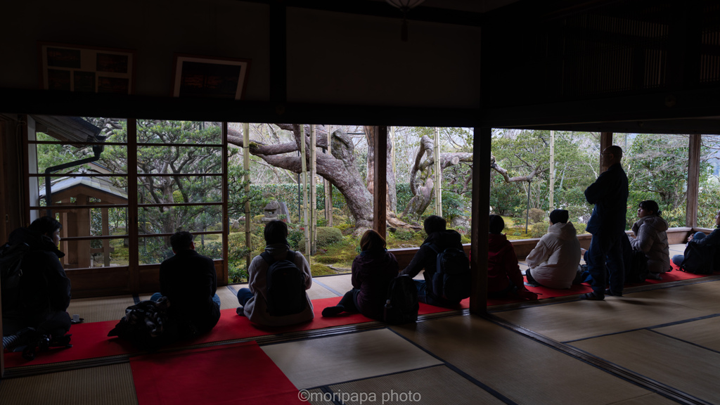 山寺での時間。