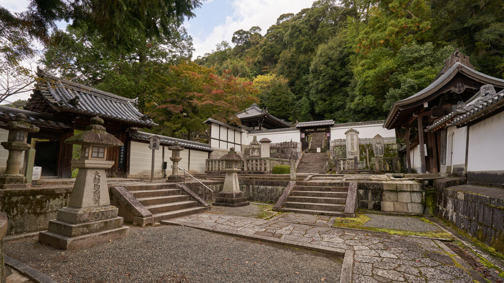 御廟の入口。