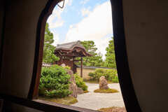 祇園、建仁寺の庭園。