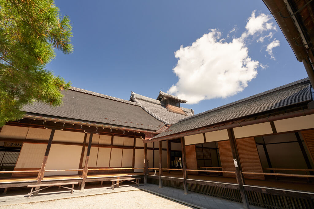 天龍寺の大方丈と書院。