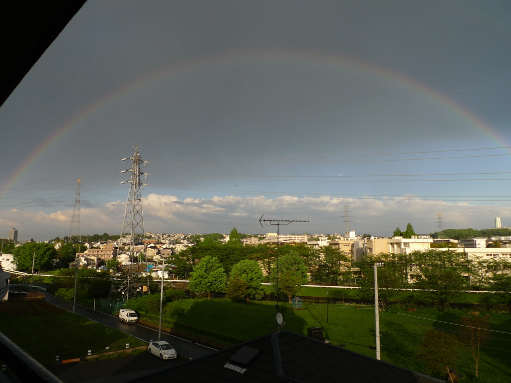 雨上がり