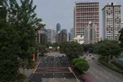 シンガポールの大通り