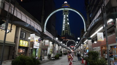 夜の通天閣