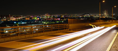 大阪ブリッジ夜景