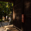 神社と消火器
