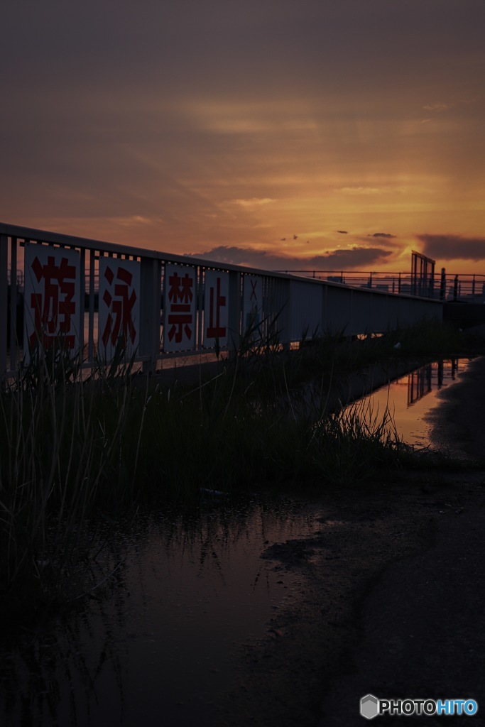 遊泳禁止