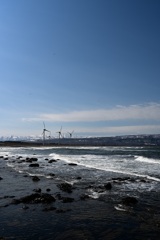 寿都町歌棄の風力発電群　＃２