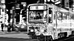 雪ミク電車