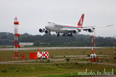 カーゴルクス 小松空港 ボーイング747