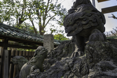 獅子の親子