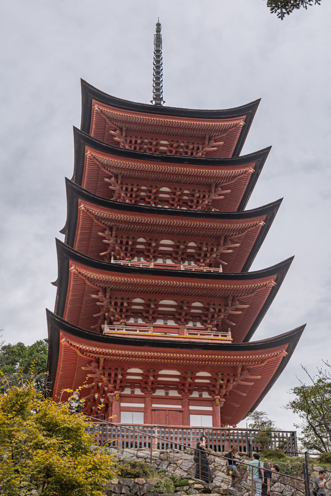 S5Ⅱ 広島 厳島神社⑧　五重塔
