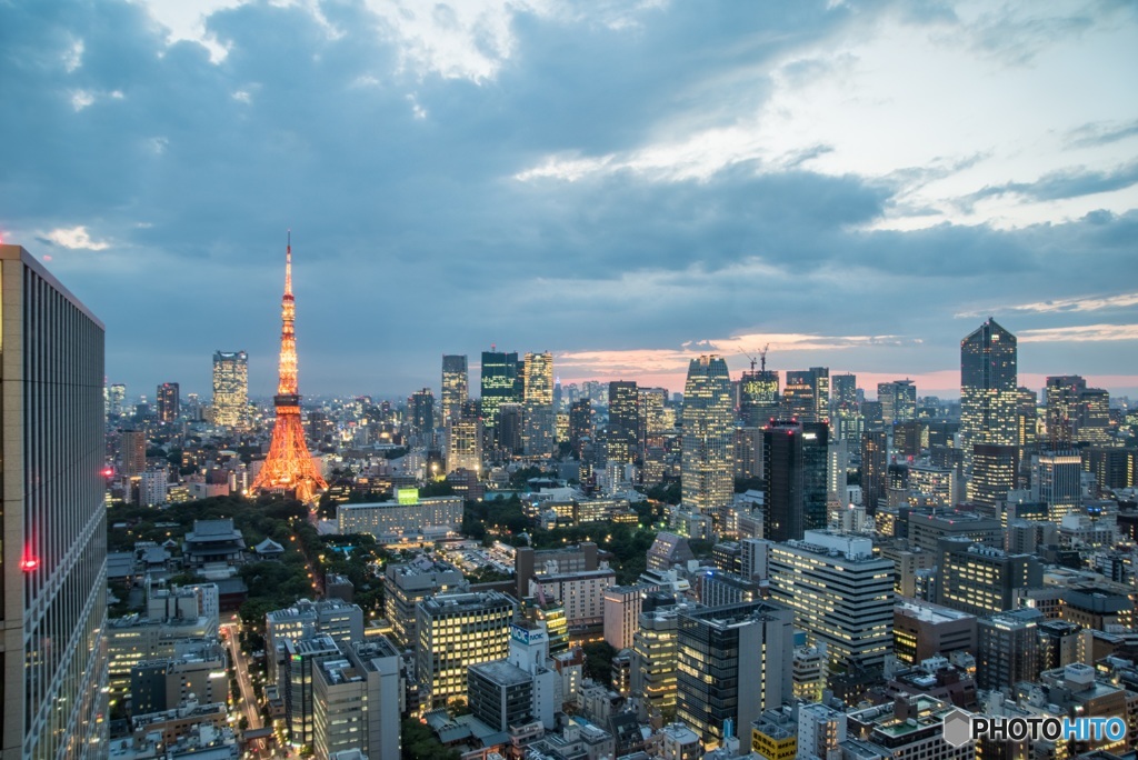 東京サンセット