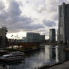 ワールドポーターズ側から見たランドマークタワー