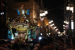 夜のお祭り