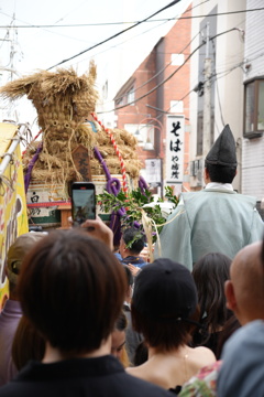 昼のお祭り