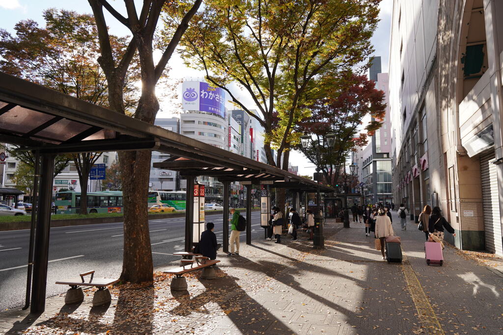 仙台駅　青葉通り