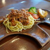お子様ランチのパスタ