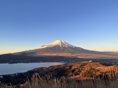 大平山から見た富士山