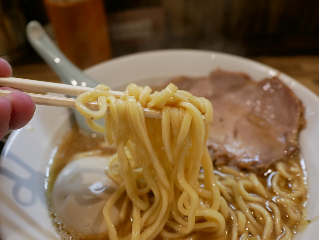 中野で家系ラーメンを食べてみました