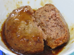 ハンバーグを撮影-1