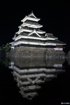 松本城　夜