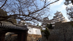 ろの門と姫路城