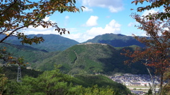 第3展望台から見た竹田城跡(立雲峡)