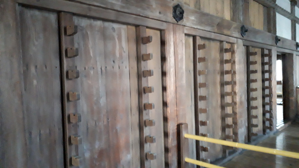 姫路城 (武具掛け)