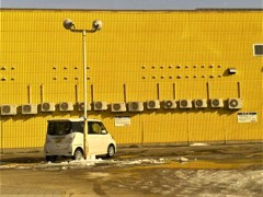 ゲーセンの外壁