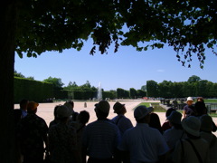 ベルサイユ宮殿庭1